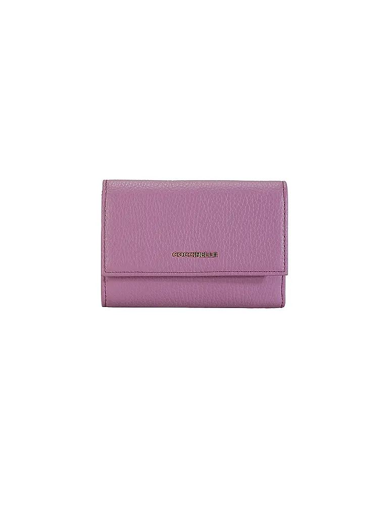 COCCINELLE | Nome prodotto: Portafoglio METALLIC SOFT
Marca: COCCINELLE
Colore: rosa
Categorie: Moda, Donna

Materiale: Pelle
Motivo: Tinta unita
Dettagli: Logo | Fucsia