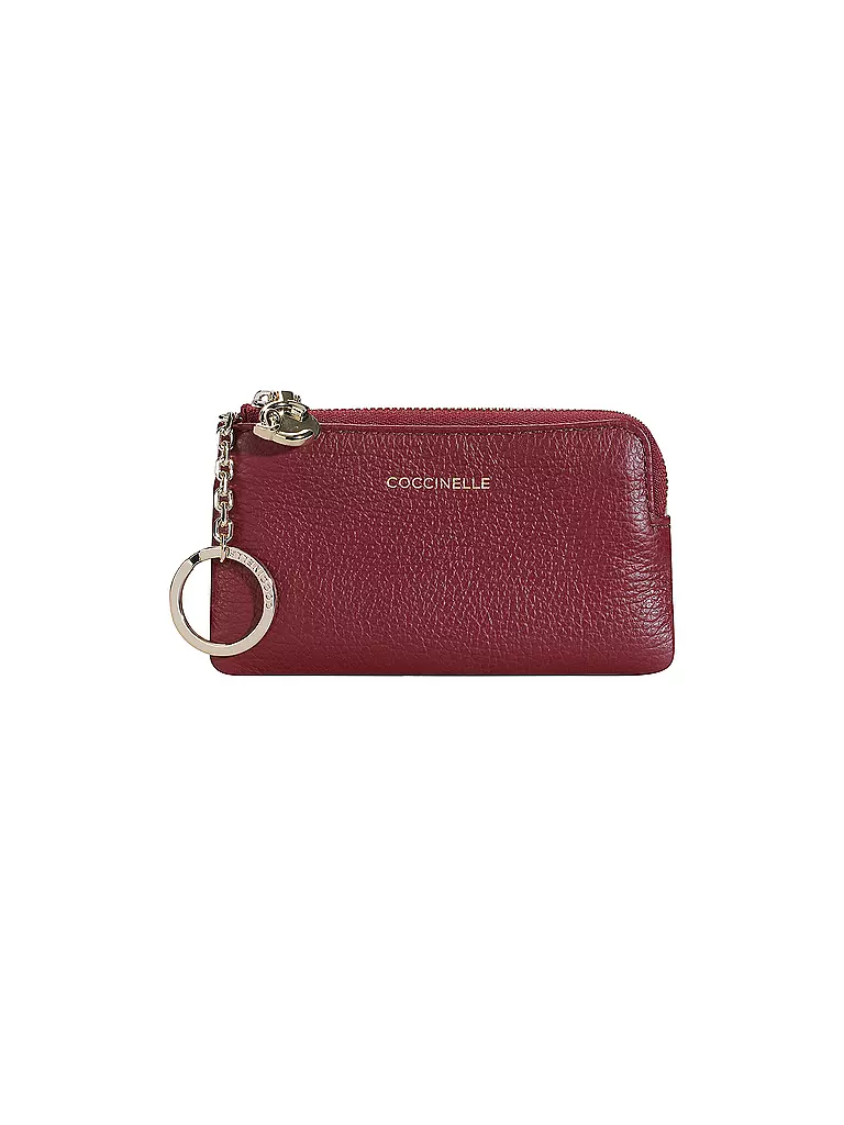 COCCINELLE | Portachiavi C-ME SOFTY | Rosso scuro
