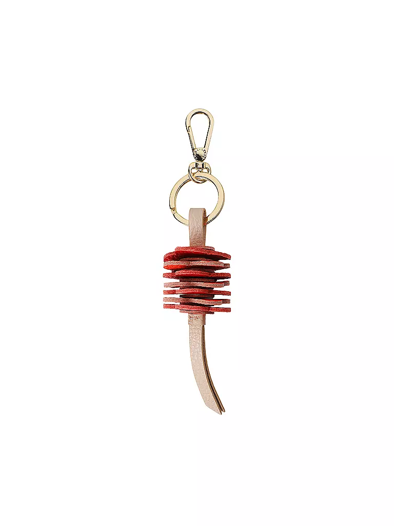 COCCINELLE | Portachiavi GARLAND | Rosso