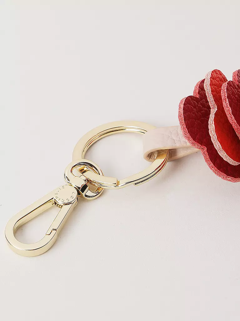 COCCINELLE | Portachiavi GARLAND | Rosso