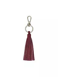 COCCINELLE | Portachiavi TASSEL | Rosso scuro