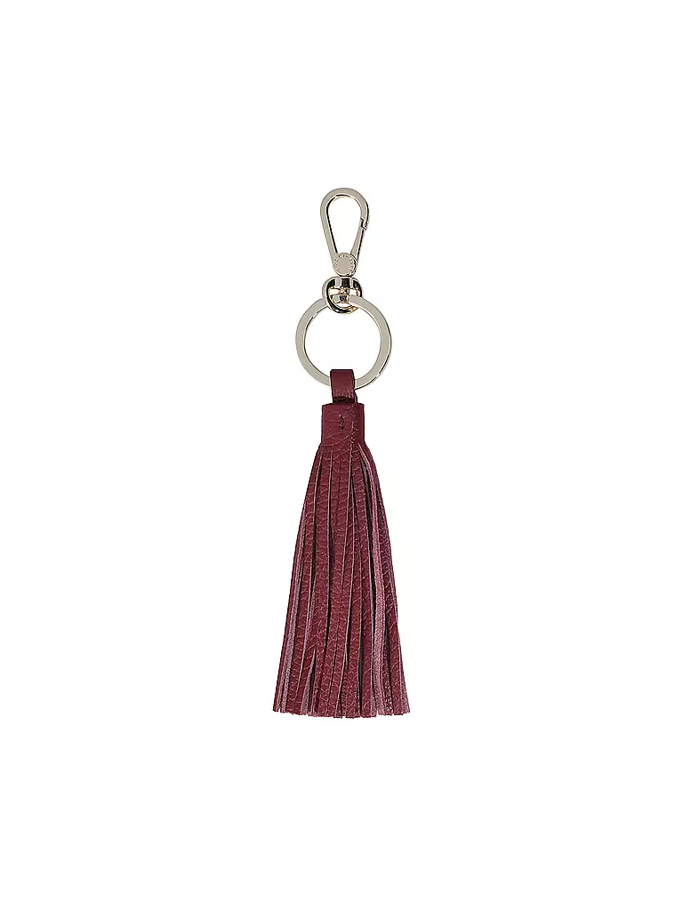 COCCINELLE | Portachiavi TASSEL | Rosso scuro