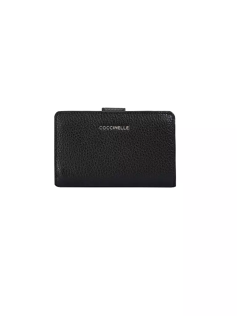 COCCINELLE | Portafoglio METALLIC SOFT | Nero