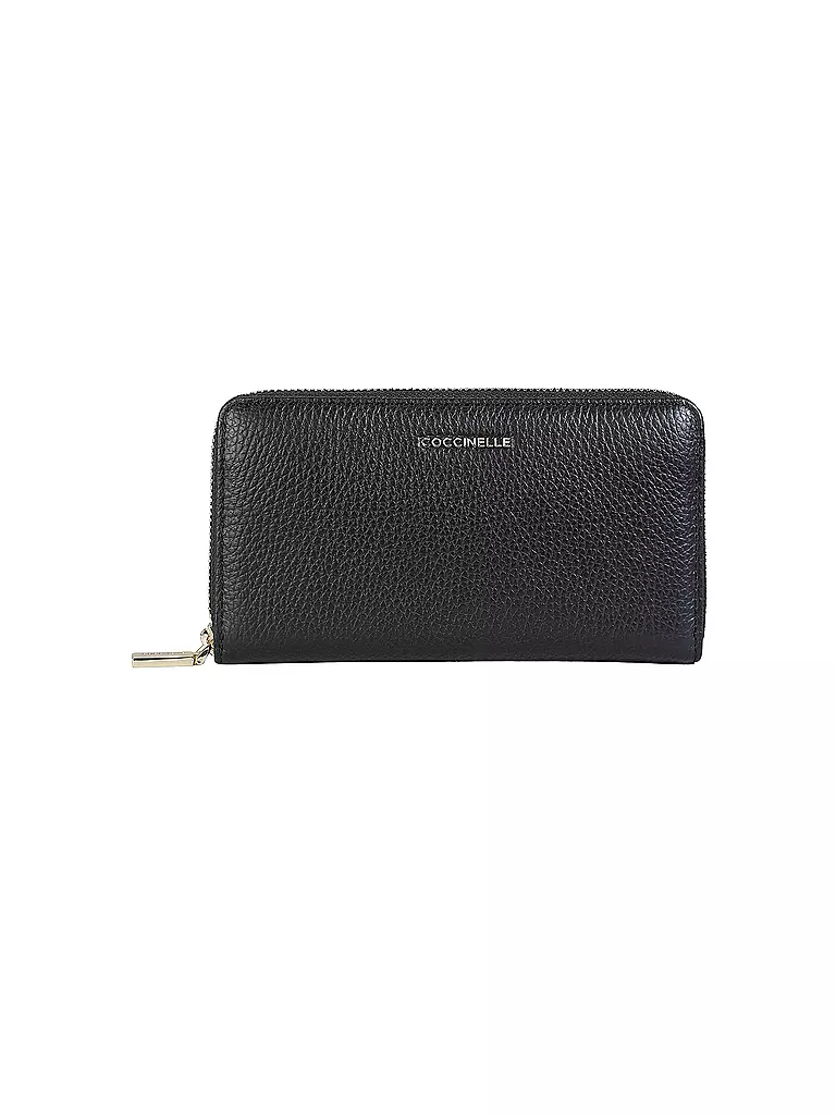COCCINELLE | Portafoglio METALLIC SOFT | Nero