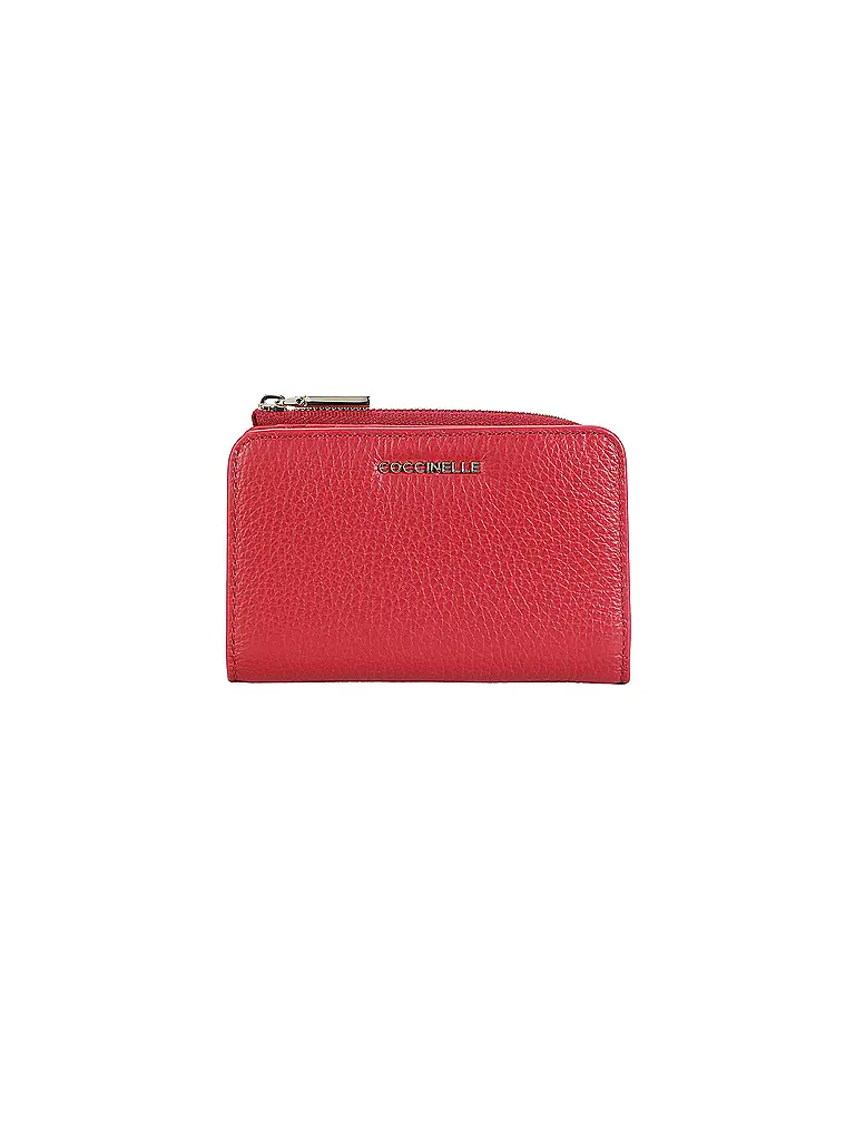 COCCINELLE | Portafoglio METALLIC SOFT | Rosso