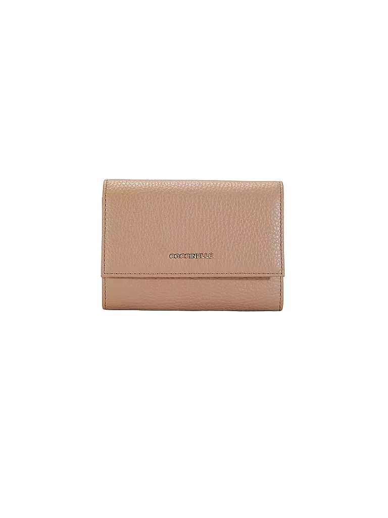 COCCINELLE | Portafoglio METALLIC SOFT | Cammello