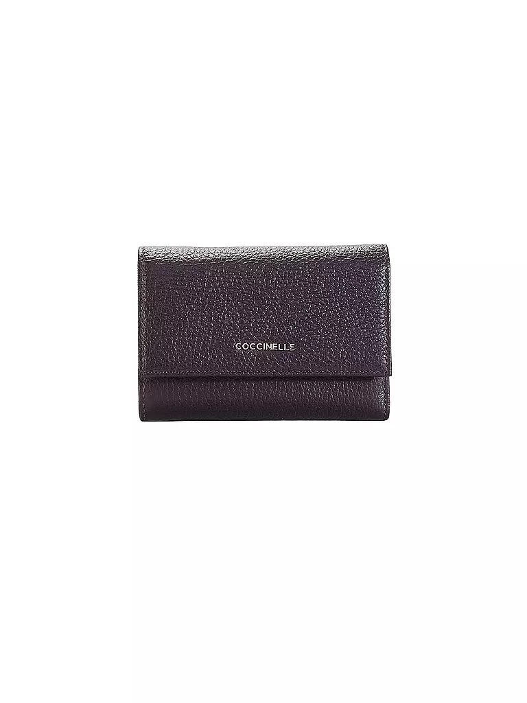 COCCINELLE | Portafoglio METALLIC SOFT | Bacca
