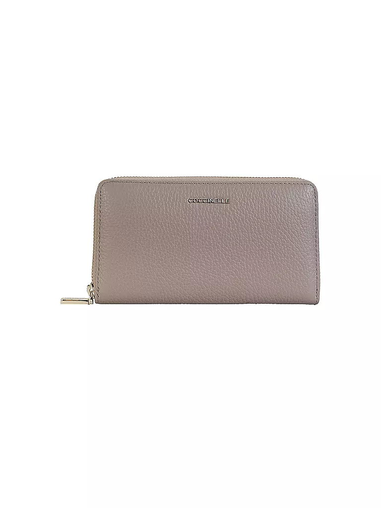 COCCINELLE | Portafoglio METALLIC SOFT | Beige