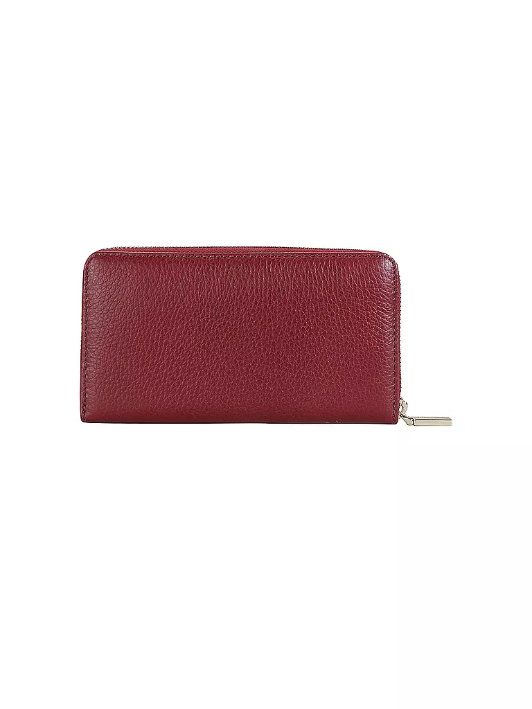 COCCINELLE | Portafoglio METALLIC SOFT | Rosso scuro