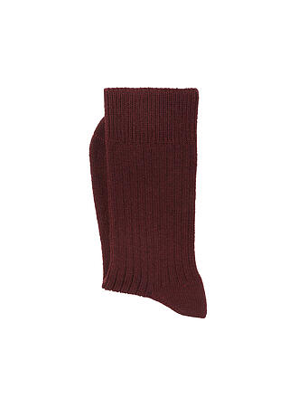 COLORFUL STANDARD | Calzini rosso sangue di bue