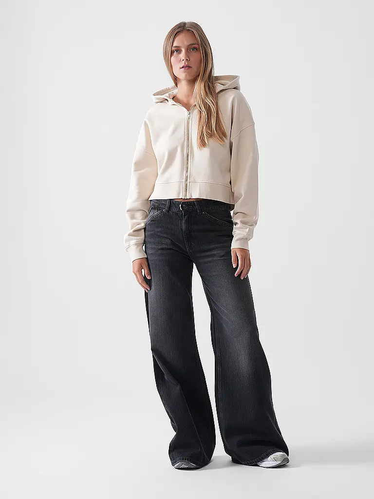 COLORFUL STANDARD | Felpa con zip | Crema