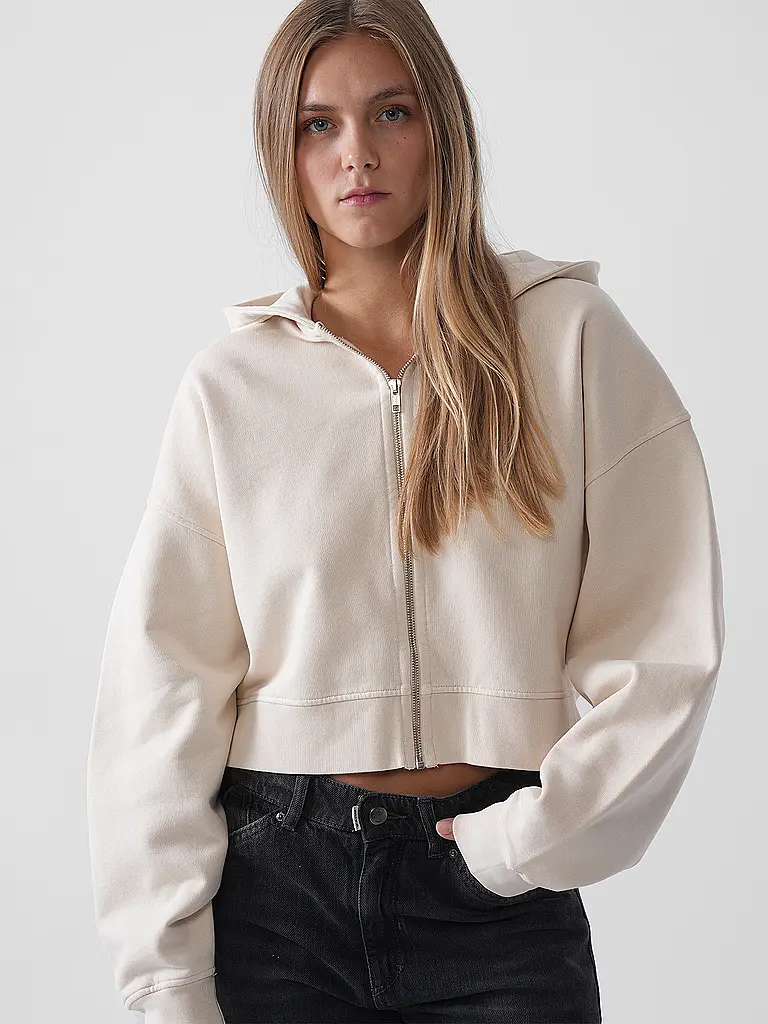 COLORFUL STANDARD | Felpa con zip | Crema