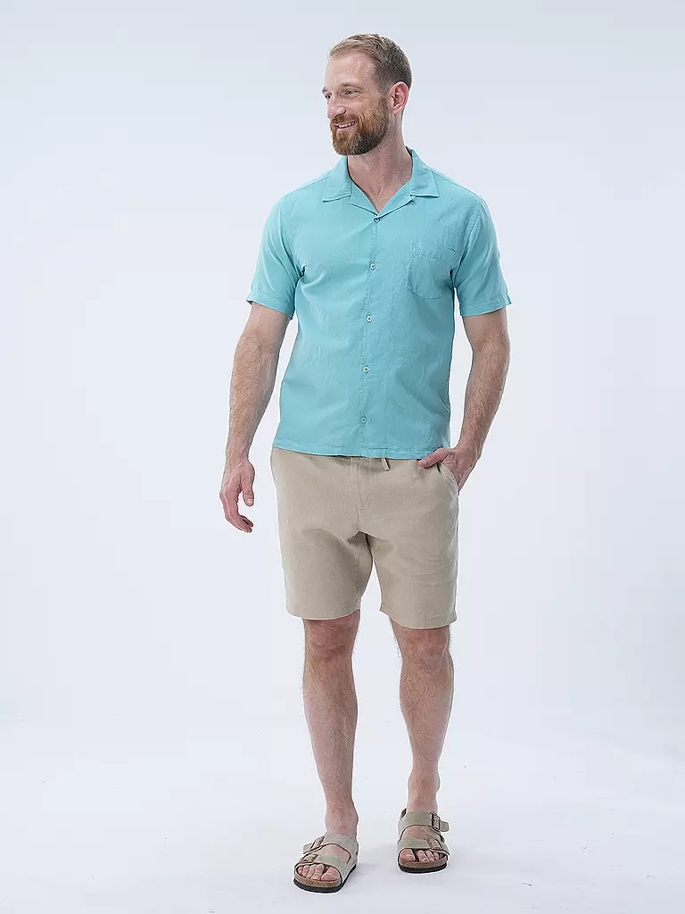 COLORFUL STANDARD | Hemd Regular Fit  | Turchese
