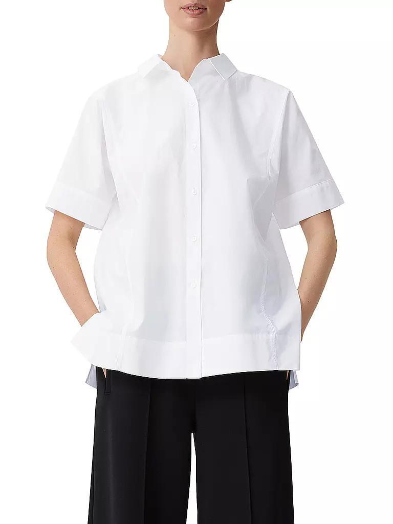 COMMA IDENTITY | Bluse | Bianco