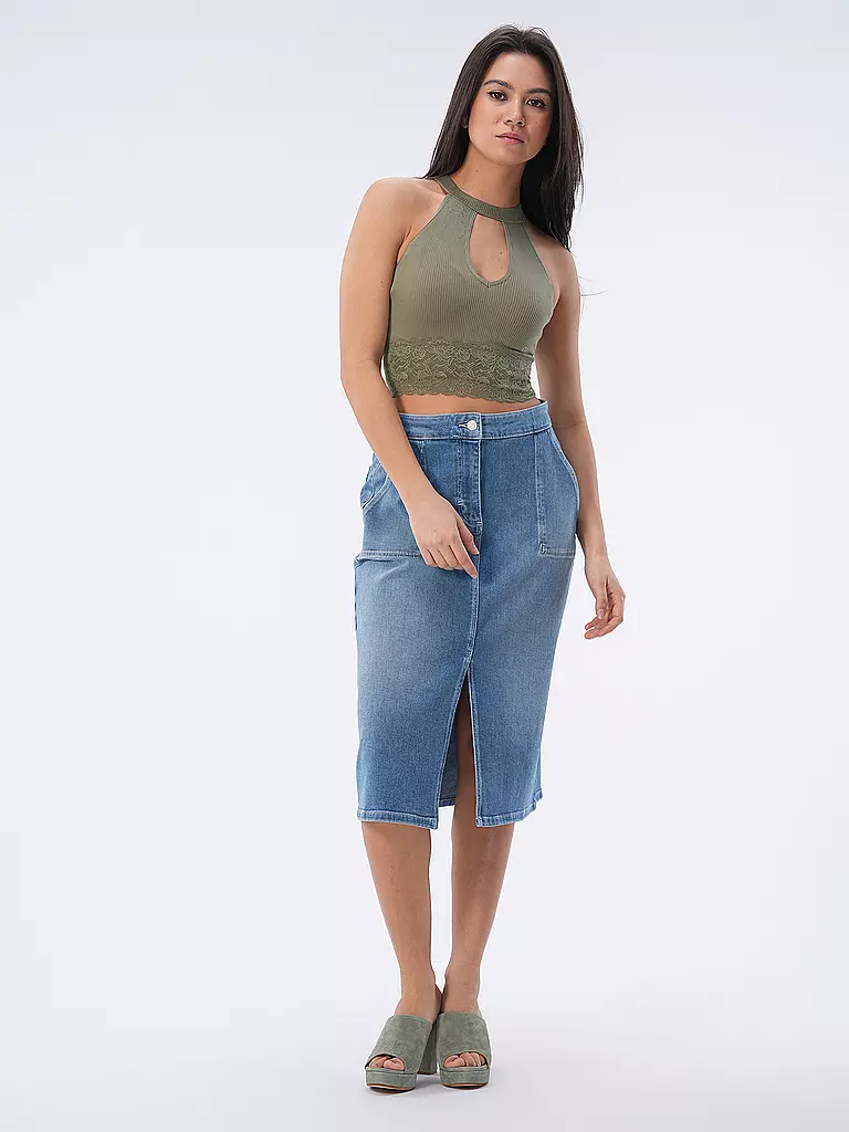 COMMA IDENTITY | Jeansrock | Blu