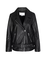 COMMA IDENTITY | Lederjacke | Nero