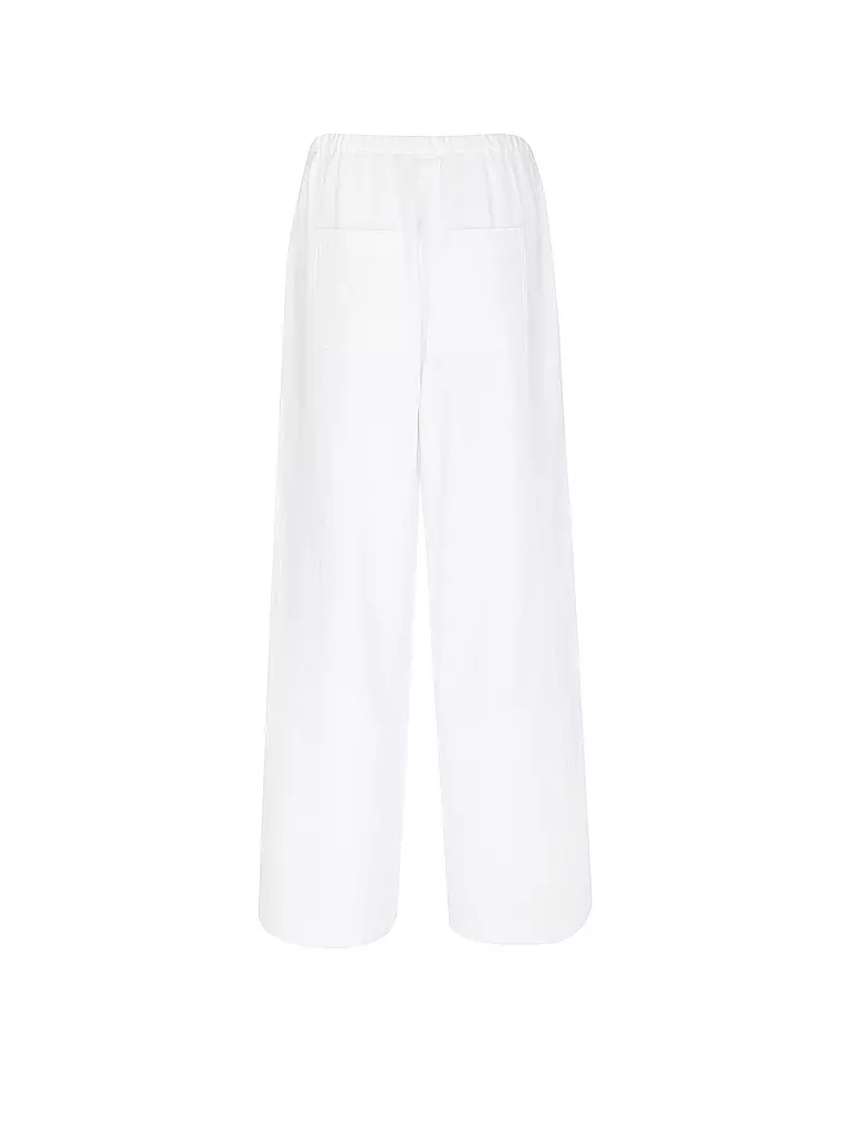 COMMA IDENTITY | Leinenhose | Bianco