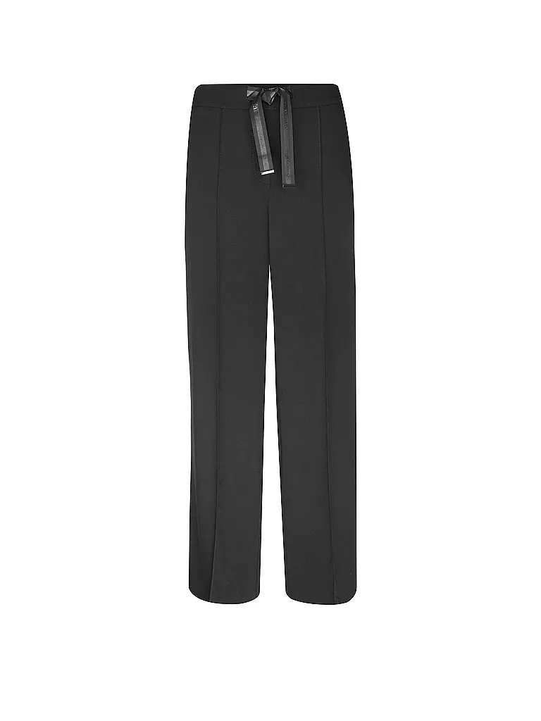COMMA IDENTITY | Marlenehose Wide Leg | Nero