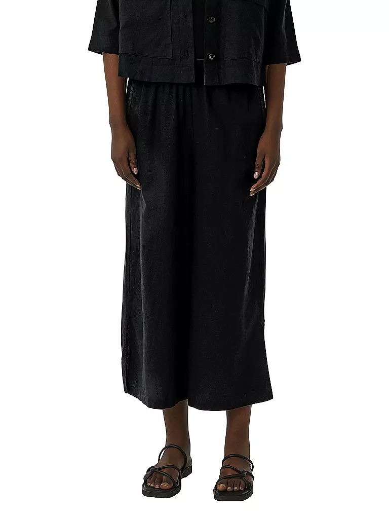 COMMA IDENTITY | Pantaloni business 7/8 | Nero