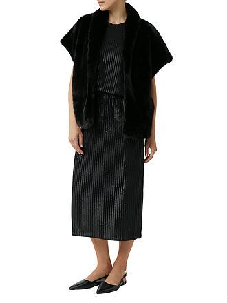 COMMA | Gilet in pelliccia sintetica