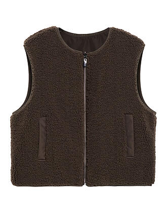 COMMA | Gilet in pelliccia sintetica
