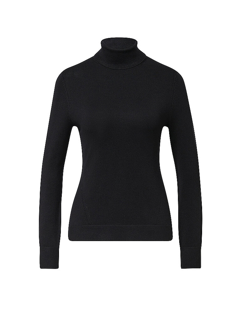 Comma Rollkragenpullover nero 42