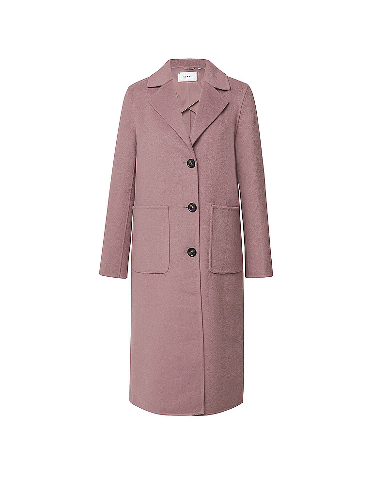 Comma Cappotto di lana lilla XL