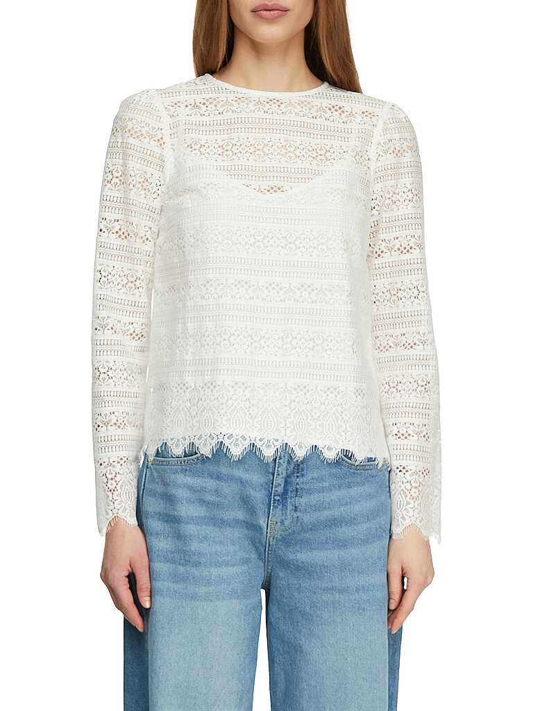 Comma Blusenshirt bianco 32