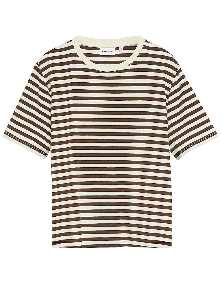 Comma T-Shirt marrone 46