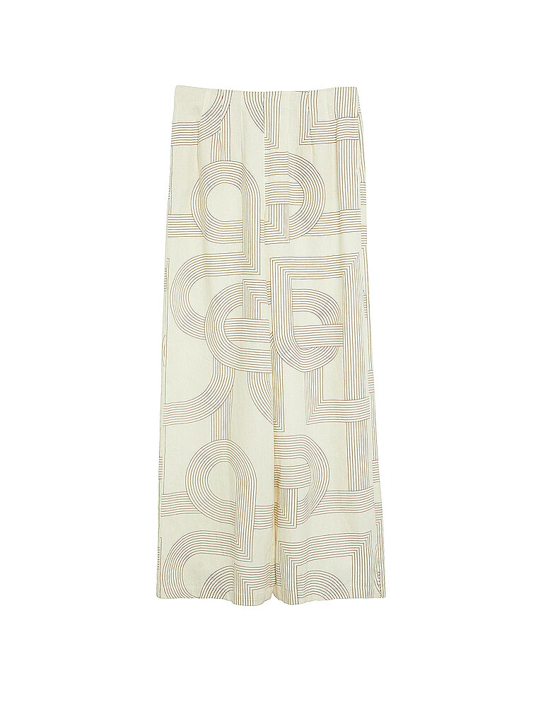 Comma Pantaloni Marlene bianco 36