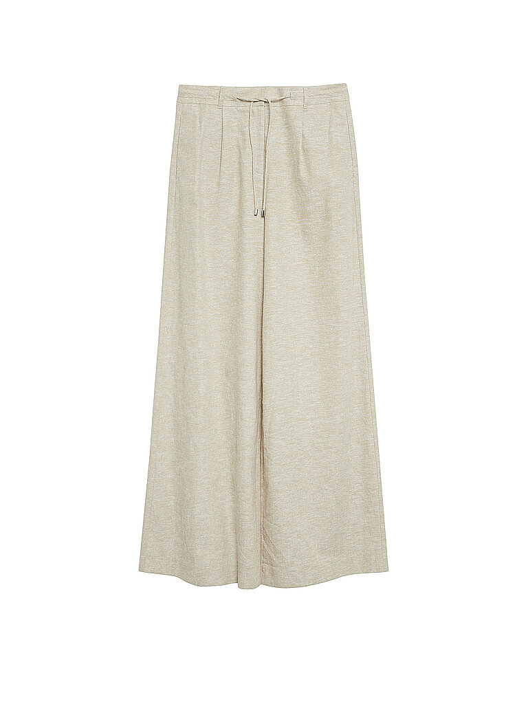 Pantaloni business a gamba larga grigio chiaro 40