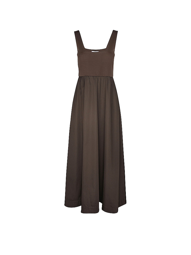 Comma Midikleid marrone 38