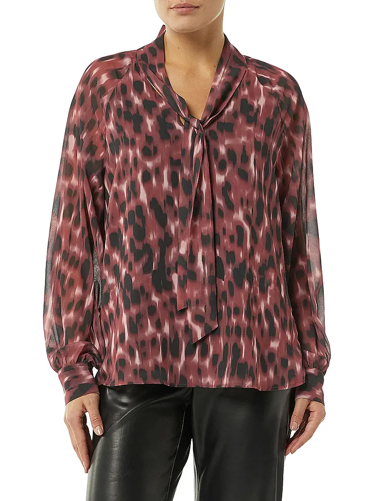 COMMA | Bluse  | Rosso scuro