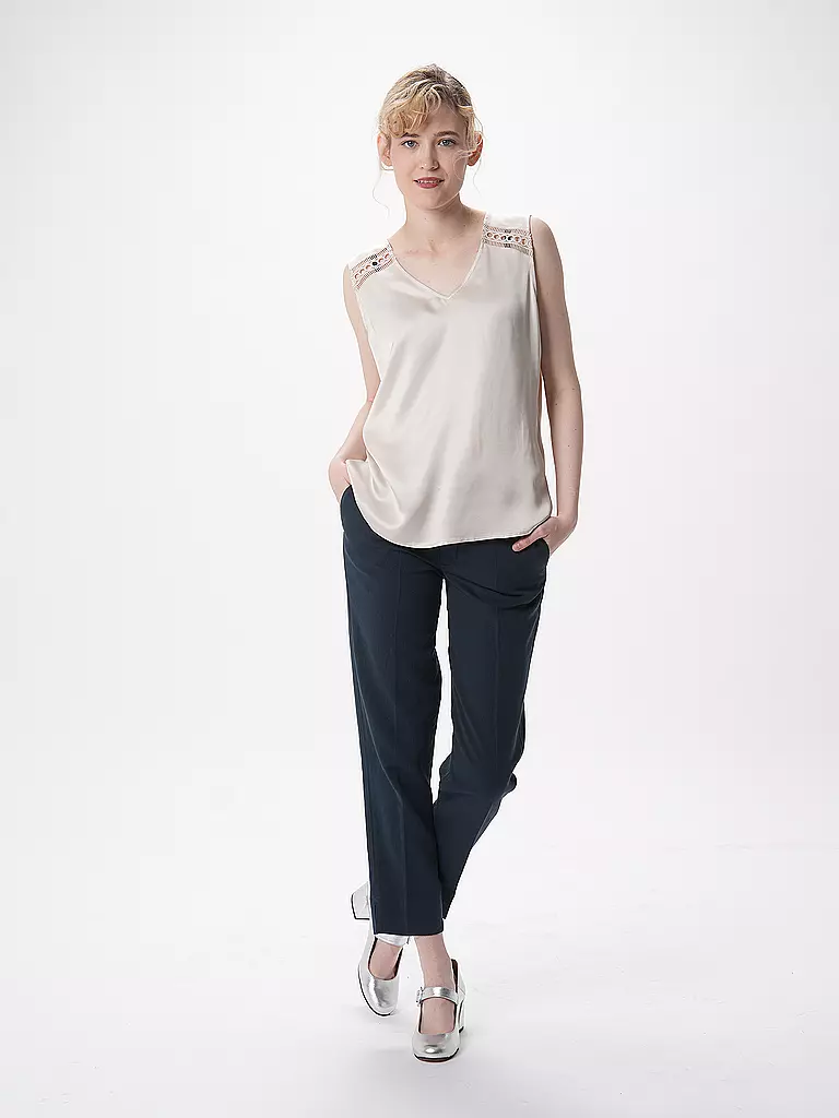 COMMA | Bluse | Crema