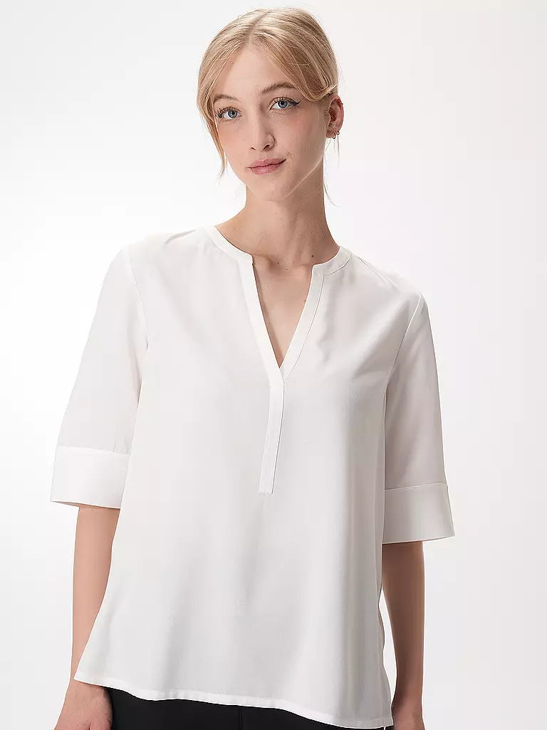 COMMA | Bluse | Bianco