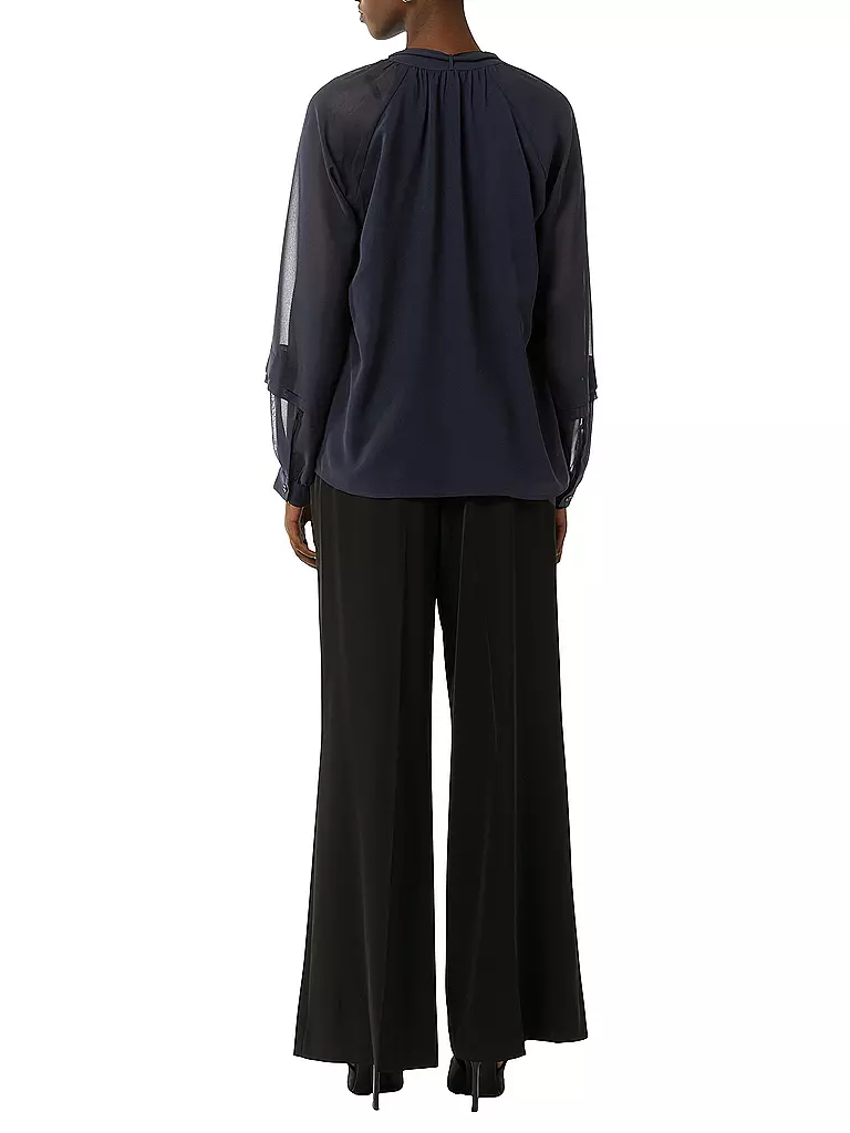 COMMA | Bluse | Blu scuro