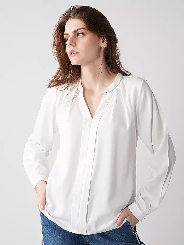 COMMA | Bluse | Bianco