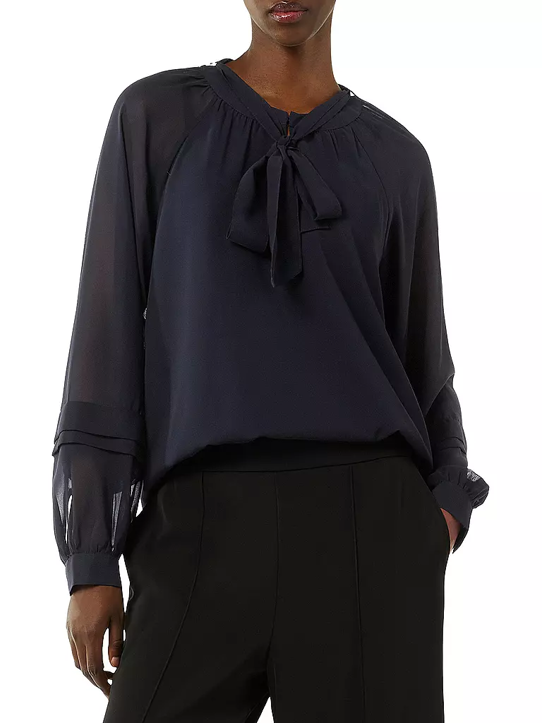 COMMA | Bluse | Blu scuro