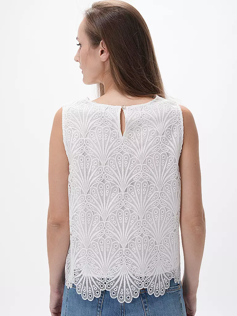 COMMA | Bluse | Bianco