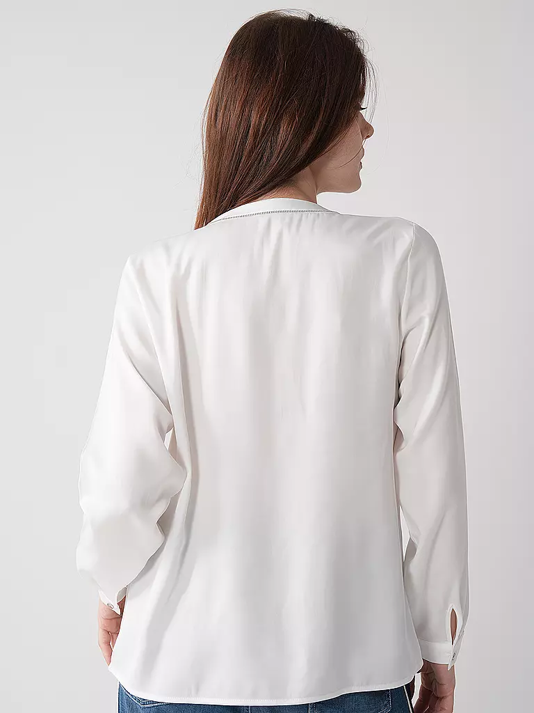 COMMA | Bluse | Bianco