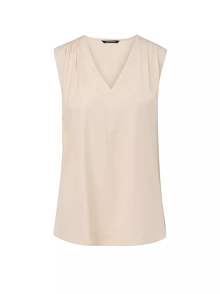 COMMA | Blusenshirt  | Crema