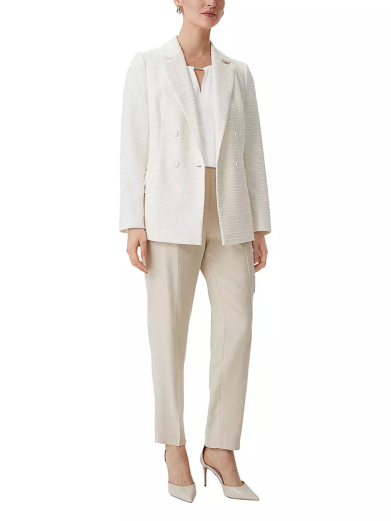 COMMA | Blusenshirt  | Bianco