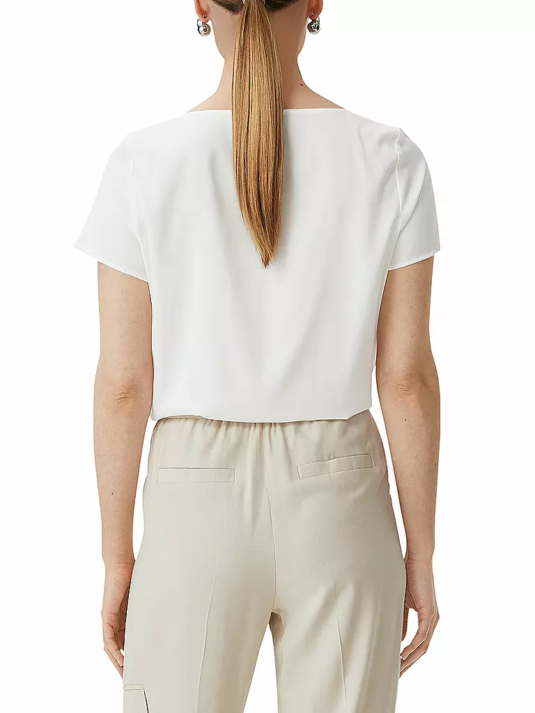 COMMA | Blusenshirt  | Bianco