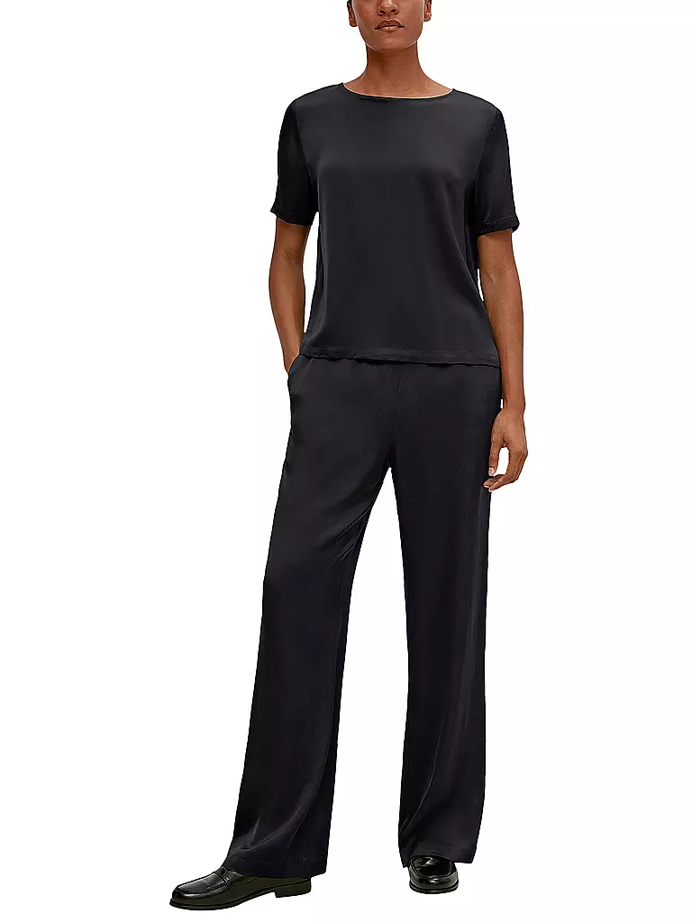 COMMA | Blusenshirt  | Nero