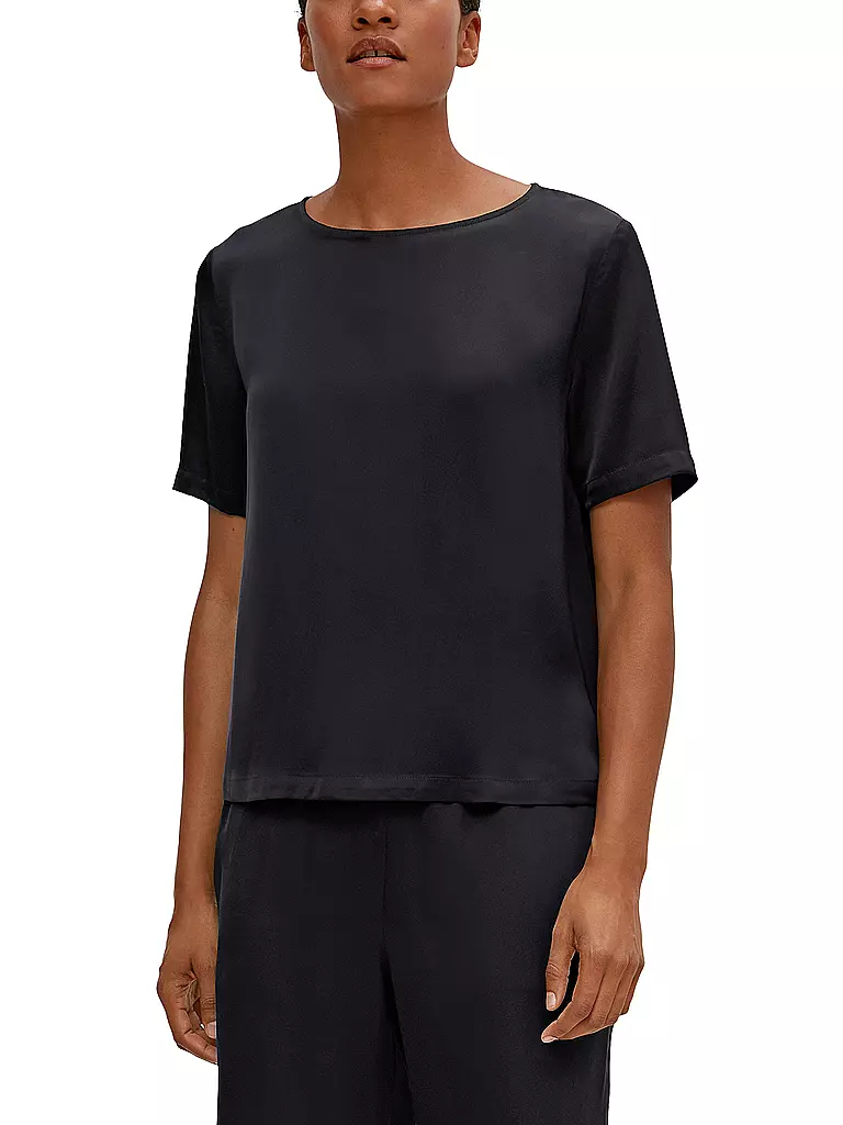 COMMA | Blusenshirt  | Nero