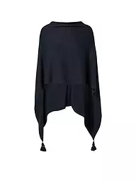 COMMA | Poncho - Cape | Blu scuro