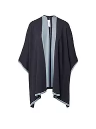 COMMA | Cape - Poncho | Blu scuro