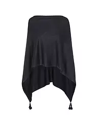 COMMA | Cape - Poncho | Blu scuro