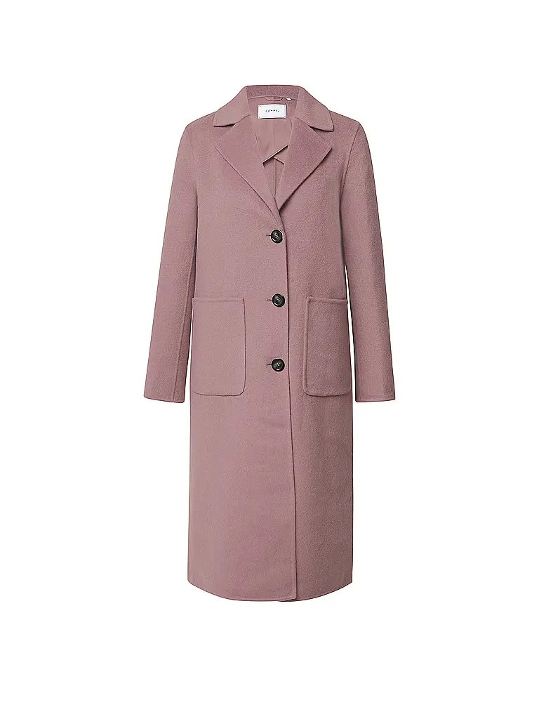 COMMA | Cappotto di lana | Lilla
