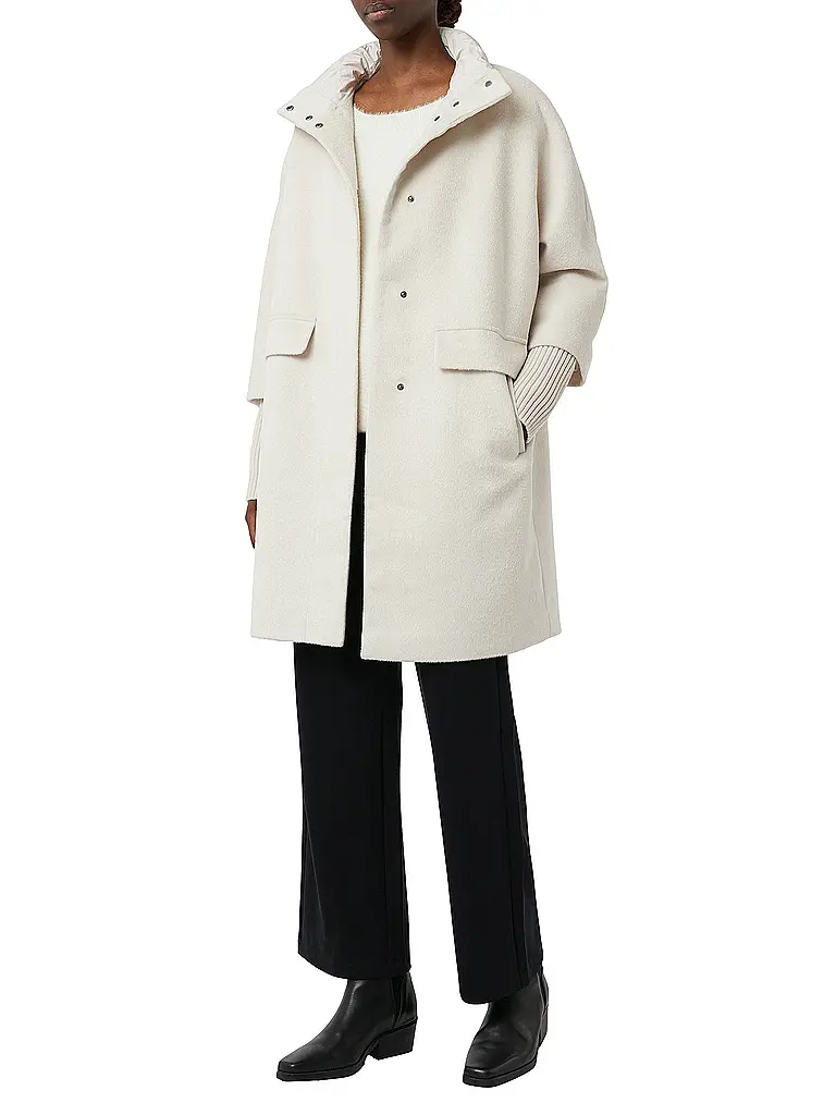 COMMA | Cappotto di lana | Beige